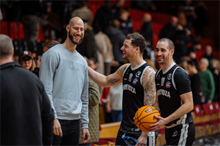 25. kolo TIPOS SBL: BC Prievidza - MBK Handlová 99:68 (Vladimír Králik)