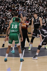 25. kolo TIPOS SBL: BC Prievidza : MBK Handlová 99:68 (Ladislav Szibilla)
