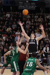 25. kolo TIPOS SBL: BC Prievidza : MBK Handlová 99:68 (Ladislav Szibilla)
