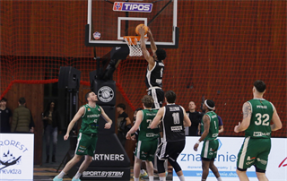 25. kolo TIPOS SBL: BC Prievidza : MBK Handlová 99:68 (Ladislav Szibilla)