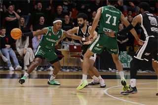 25. kolo TIPOS SBL: BC Prievidza : MBK Handlová 99:68 (Ladislav Szibilla)