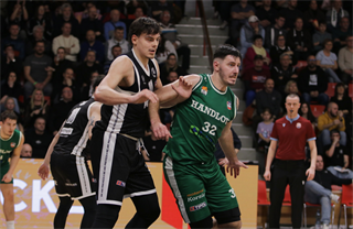 25. kolo TIPOS SBL: BC Prievidza : MBK Handlová 99:68 (Ladislav Szibilla)