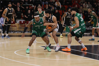 25. kolo TIPOS SBL: BC Prievidza : MBK Handlová 99:68 (Ladislav Szibilla)
