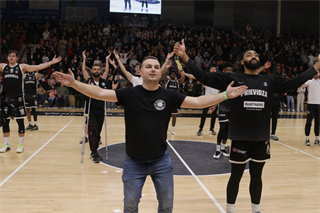 25. kolo TIPOS SBL: BC Prievidza : MBK Handlová 99:68 (Ladislav Szibilla)