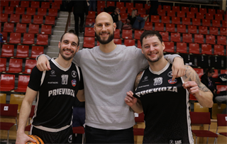 25. kolo TIPOS SBL: BC Prievidza : MBK Handlová 99:68 (Ladislav Szibilla)