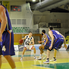 BC Prievidza - BK 04 AC LB Spišská Nová Ves 96:77 (foto: Barbora Bařinová)