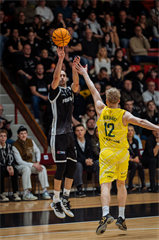 27. kolo TIPOS SBL: BC Prievidza - Patrioti Levice 96:69 (Vladimír Králik)