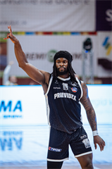 27. kolo TIPOS SBL: BC Prievidza - Patrioti Levice 96:69 (Vladimír Králik)