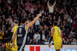27. kolo TIPOS SBL: BC Prievidza - Patrioti Levice 96:69 (Vladimír Králik)