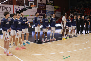 29. kolo TIPOS SBL: BC Prievidza : BKM Mimel Lučenec 83:90 (Ladislav Szibilla)