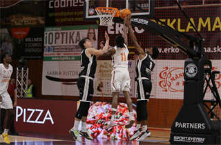 29. kolo TIPOS SBL: BC Prievidza : BKM Mimel Lučenec 83:90 (Ladislav Szibilla)