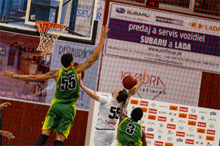 BC Prievidza -BK Slávia Žilina 68:72 (foto: Jakub Ruman)