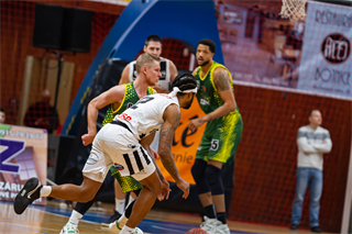 BC Prievidza -BK Slávia Žilina 68:72 (foto: Jakub Ruman)