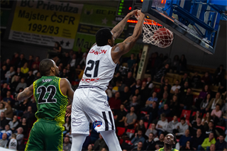 BC Prievidza -BK Slávia Žilina 68:72 (foto: Jakub Ruman)