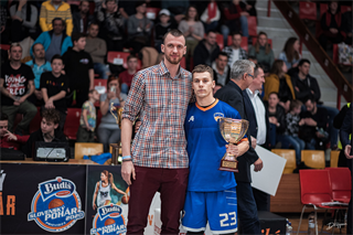 BC Prievidza - BKM Lučenec 75:63 (foto: Lukáš Droppan)