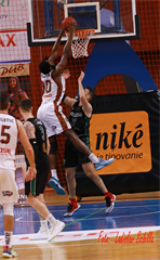 4. kolo SBL BC Prievidza - MBK Baník Handlová 97:87 (foto: Ladislav Szibilla)