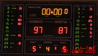 4. kolo SBL BC Prievidza - MBK Baník Handlová 97:87 (foto: Ladislav Szibilla)