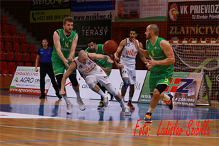 8. kolo SBL BC Prievidza - Patrioti Levice 76:75 (foto: Ladislav Szibilla)