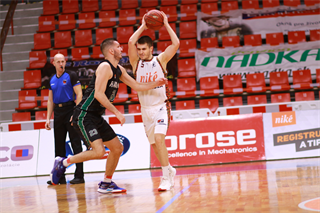 18. kolo SBL BC Prievidza - MBK Baník Handlová 88:78 (foto: Ladislav Szibilla)