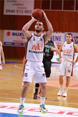18. kolo SBL BC Prievidza - MBK Baník Handlová 88:78 (foto: Ladislav Szibilla)
