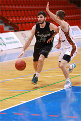 18. kolo SBL BC Prievidza - MBK Baník Handlová 88:78 (foto: Ladislav Szibilla)