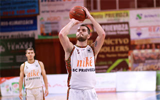 18. kolo SBL BC Prievidza - MBK Baník Handlová 88:78 (foto: Ladislav Szibilla)
