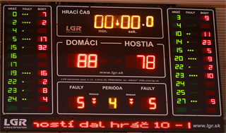 18. kolo SBL BC Prievidza - MBK Baník Handlová 88:78 (foto: Ladislav Szibilla)