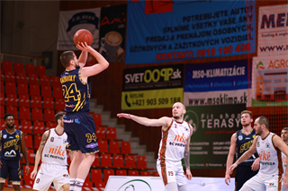 26. kolo SBL BC Prievidza - Iskra Svit 106:88 (foto: Ladislav Szibilla)