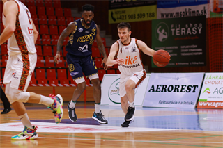 26. kolo SBL BC Prievidza - Iskra Svit 106:88 (foto: Ladislav Szibilla)