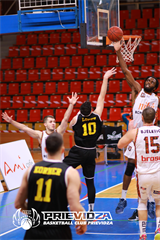 21. kolo SBL BC Prievidza - Inter Bratislava 86:80 (foto: Ladislav Szibilla)