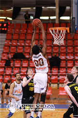 21. kolo SBL BC Prievidza - Inter Bratislava 86:80 (foto: Ladislav Szibilla)