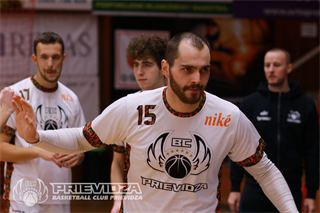 27. kolo SBL BC Prievidza - Spišskí Rytieri 84:86 (foto: Ladislav Szibilla)