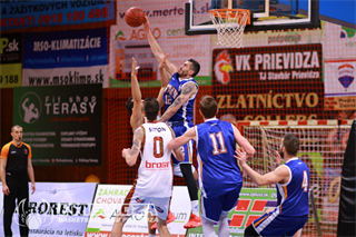 27. kolo SBL BC Prievidza - Spišskí Rytieri 84:86 (foto: Ladislav Szibilla)