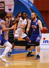 27. kolo SBL BC Prievidza - Spišskí Rytieri 84:86 (foto: Ladislav Szibilla)