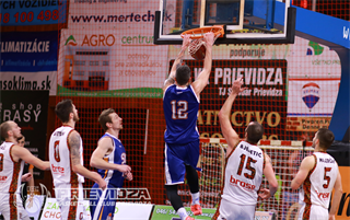 27. kolo SBL BC Prievidza - Spišskí Rytieri 84:86 (foto: Ladislav Szibilla)