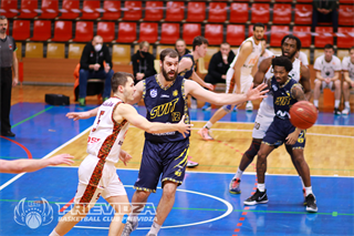 12. kolo SBL BC Prievidza – Iskra Svit 71:97 (foto: Ladislav Szibilla)