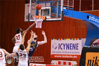 12. kolo SBL BC Prievidza – Iskra Svit 71:97 (foto: Ladislav Szibilla)