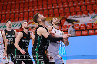 32. kolo SBL BC Prievidza - MBK Baník Handlová 95:76 (foto: Ladislav Szibilla)