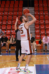 32. kolo SBL BC Prievidza - MBK Baník Handlová 95:76 (foto: Ladislav Szibilla)