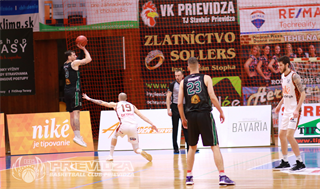 32. kolo SBL BC Prievidza - MBK Baník Handlová 95:76 (foto: Ladislav Szibilla)