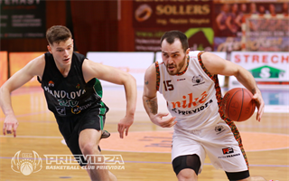 32. kolo SBL BC Prievidza - MBK Baník Handlová 95:76 (foto: Ladislav Szibilla)