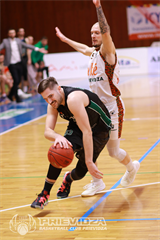 32. kolo SBL BC Prievidza - MBK Baník Handlová 95:76 (foto: Ladislav Szibilla)