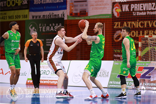 36. kolo SBL BC Prievidza - Patrioti Levice 73:67 (foto: Ladislav Szibilla)