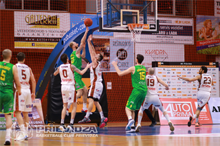 36. kolo SBL BC Prievidza - Patrioti Levice 73:67 (foto: Ladislav Szibilla)