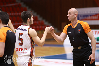 40. kolo SBL BC Prievidza – Iskra Svit 118:104* (foto: Ladislav Szibilla)