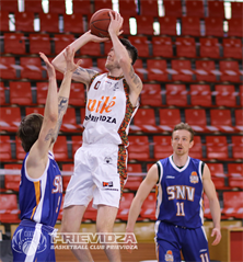 41. kolo SBL BC Prievidza - Spišskí Rytieri 69:96 (foto: Ladislav Szibilla)