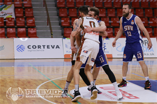 41. kolo SBL BC Prievidza - Spišskí Rytieri 69:96 (foto: Ladislav Szibilla)