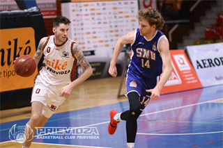 41. kolo SBL BC Prievidza - Spišskí Rytieri 69:96 (foto: Ladislav Szibilla)