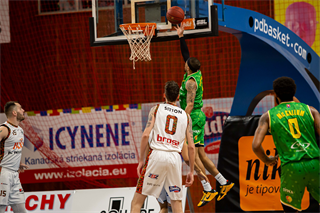 22. SBL BC Prievidza - Patrioti Levice 78:80 (foto: Jakub Ruman)