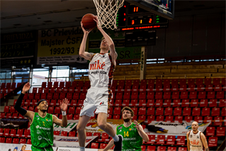 22. SBL BC Prievidza - Patrioti Levice 78:80 (foto: Jakub Ruman)